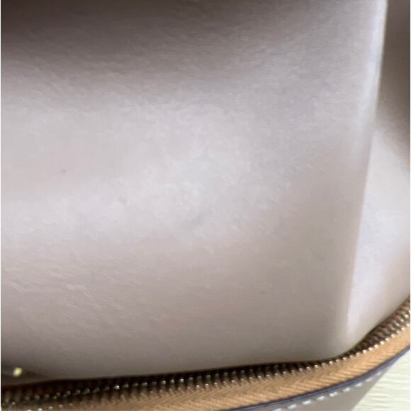 Dooney & Bourke Light Brown City Dawson European Smooth Leather Satchel Bag - Picture 14 of 14